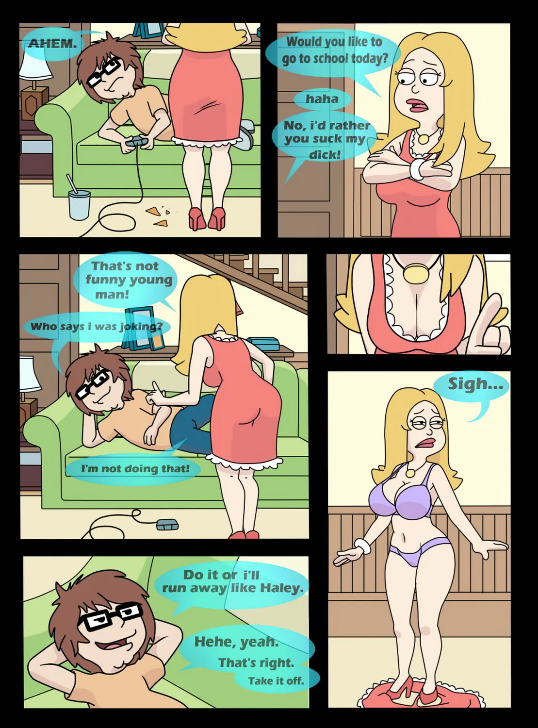 Steve Smith and Francine Smith Tits Milf Big Breast