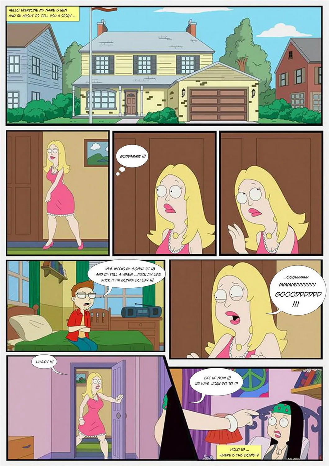 Steve Smith and Hayley Smith XXX Hentai Horny