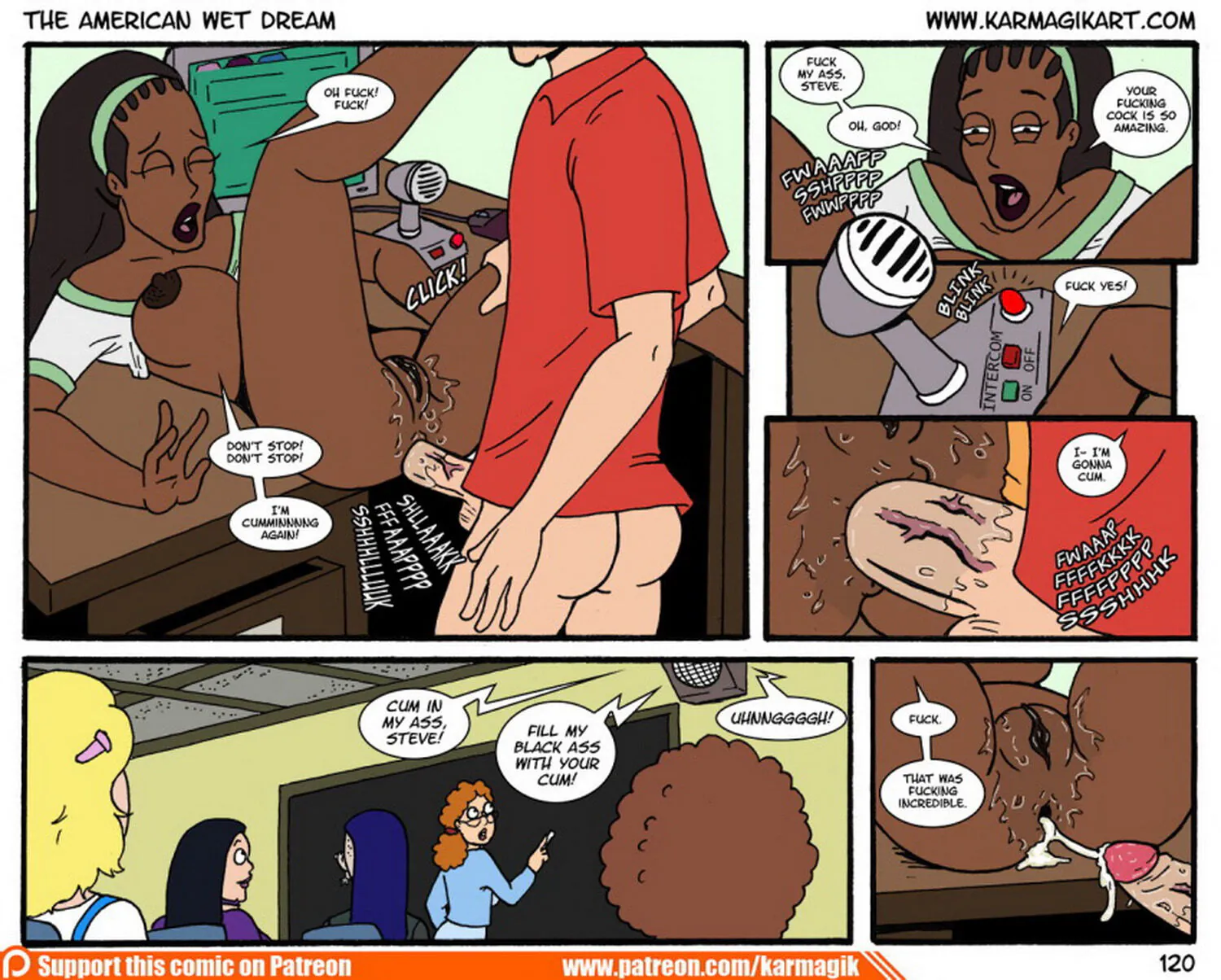 Steve Smith and Janet Lewis Cum Penis Interracial