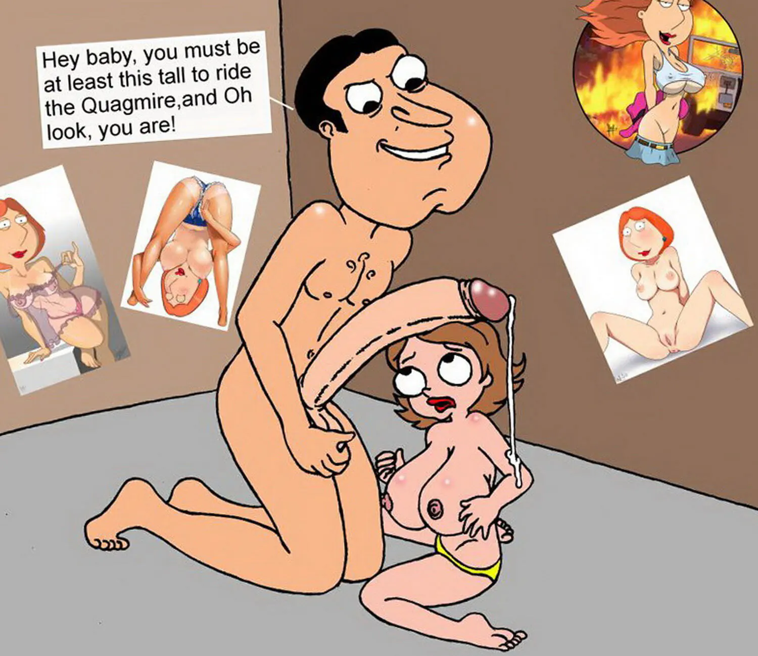Glenn Quagmire Tits Huge Cock Penis