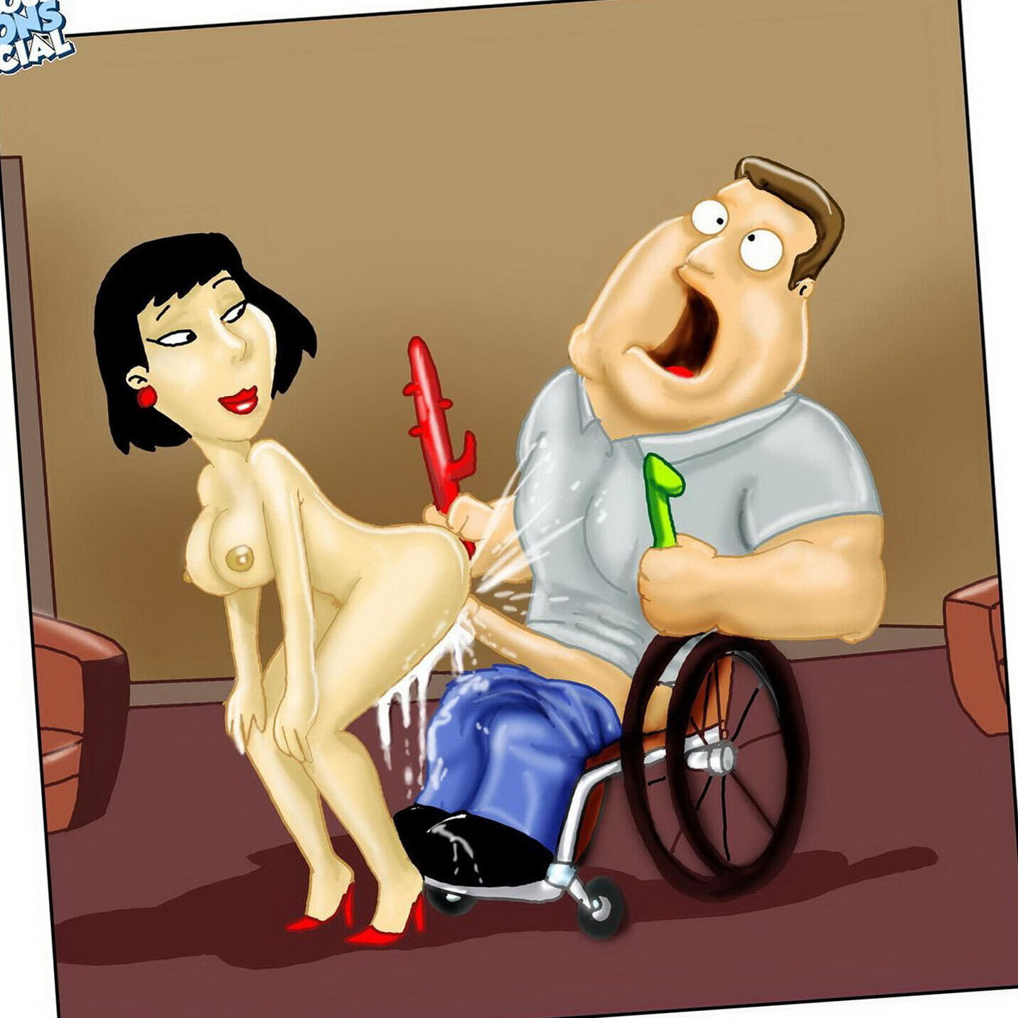 Joe Swanson from Family Guy Hentai Rule 34 < Your Cartoon Porn