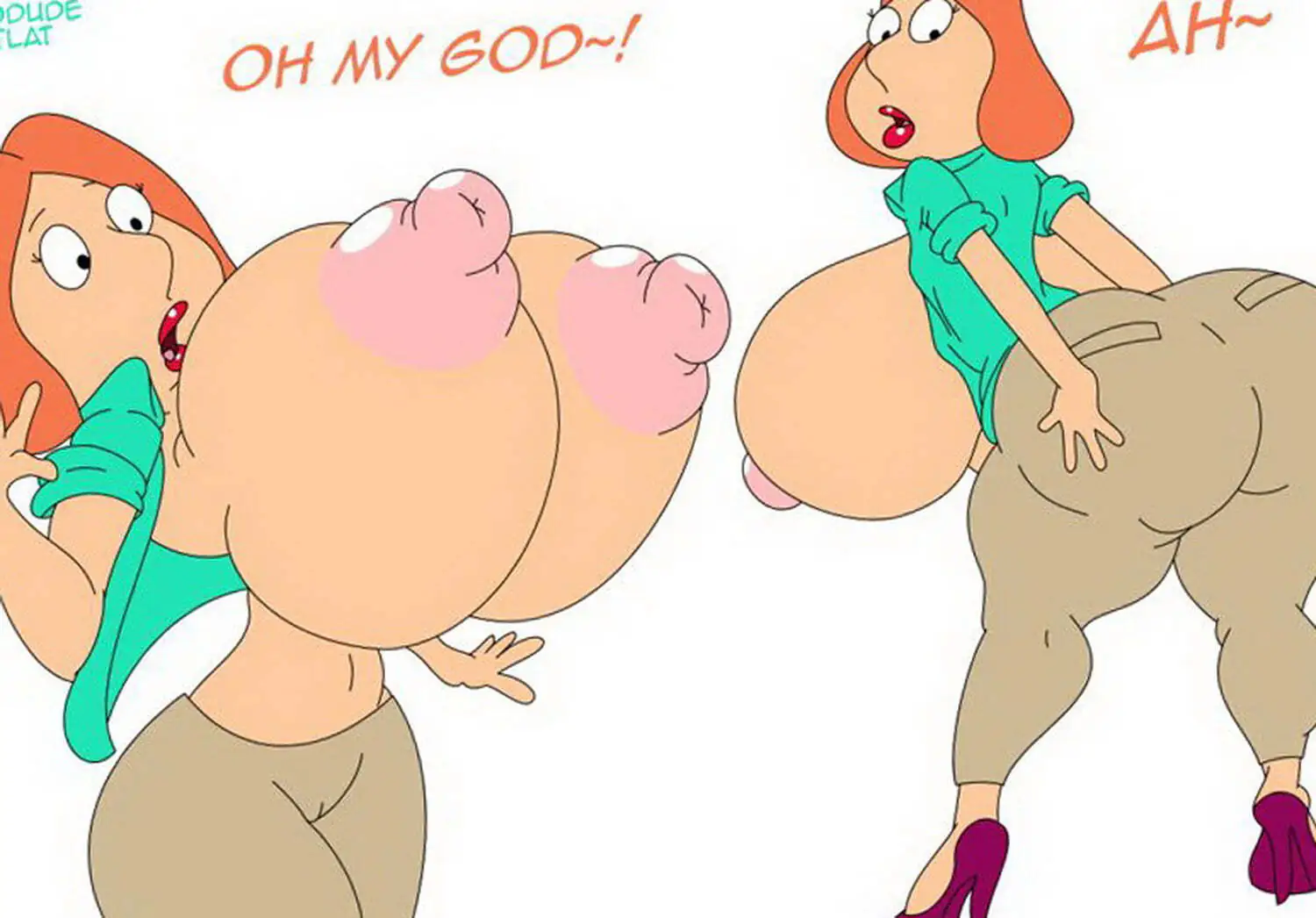 Lois Griffin Dat Ass Big Breast Puffy Nipples Tits Nipples Huge Ass