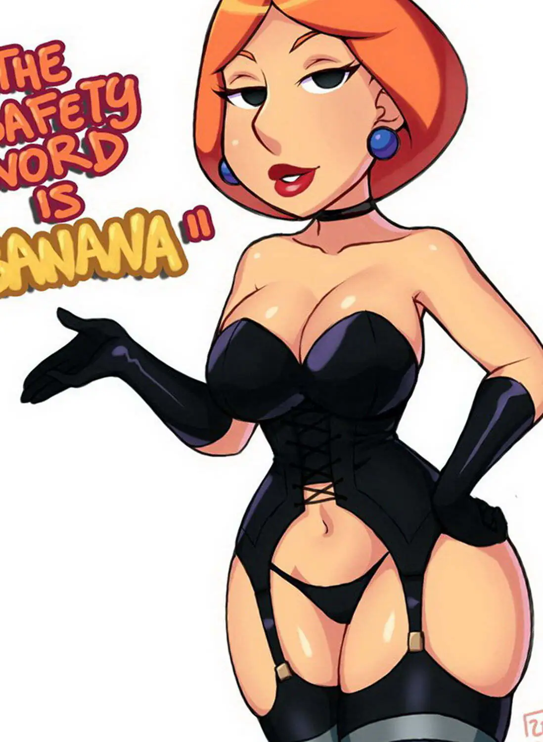 Lois Griffin Lips Solo Busty Tits Curvy Mature Legs Piercing Milf