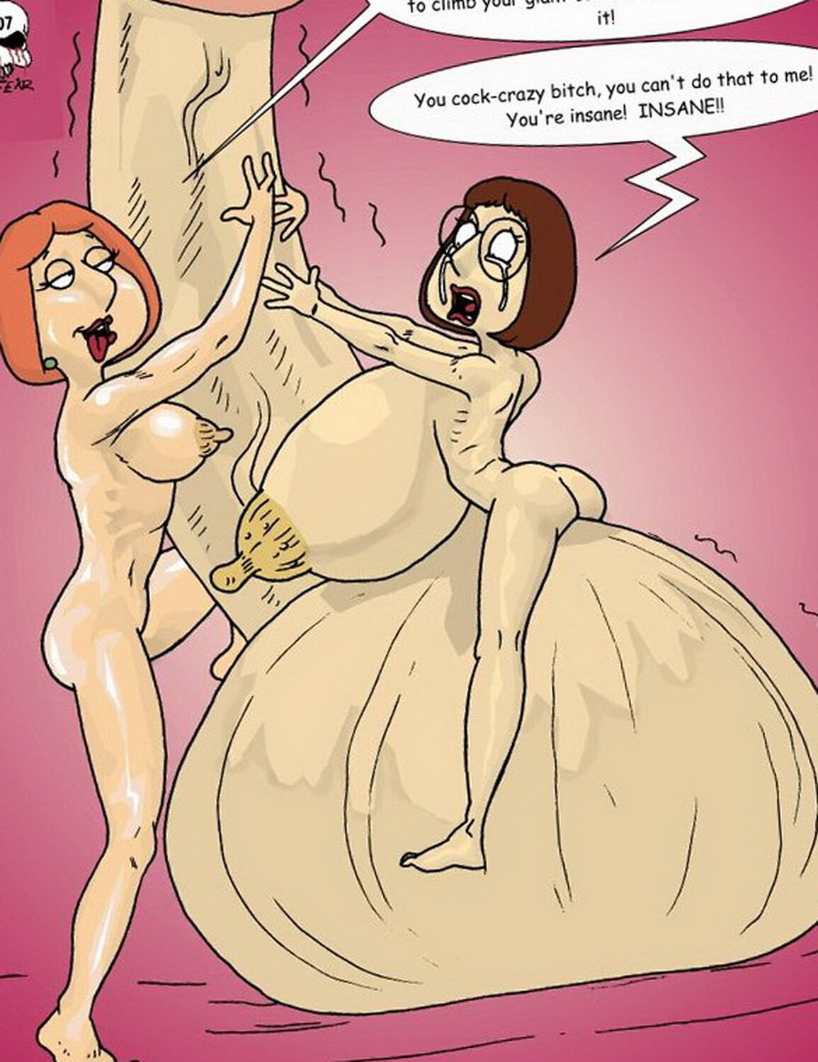 Hyper Cock Porn - Lois Griffin Hyper Breasts Milf Penis Futanari Intersex > Your Cartoon Porn