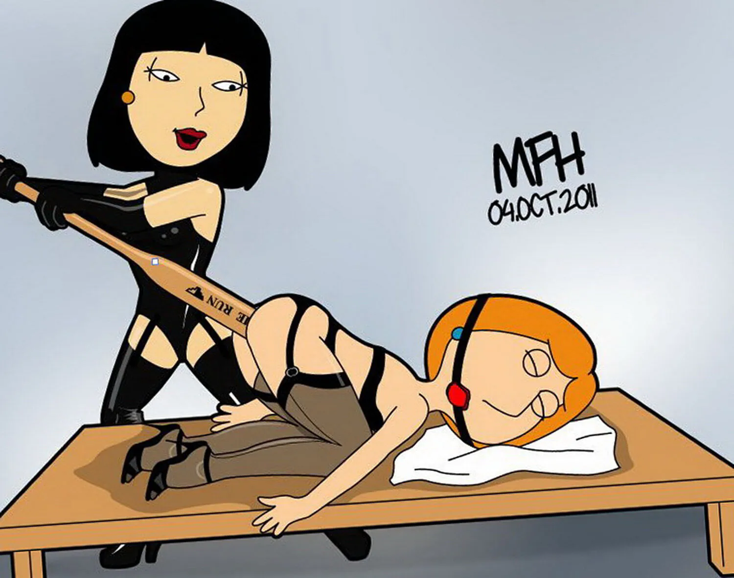 Lois Griffin Yuri Interracial