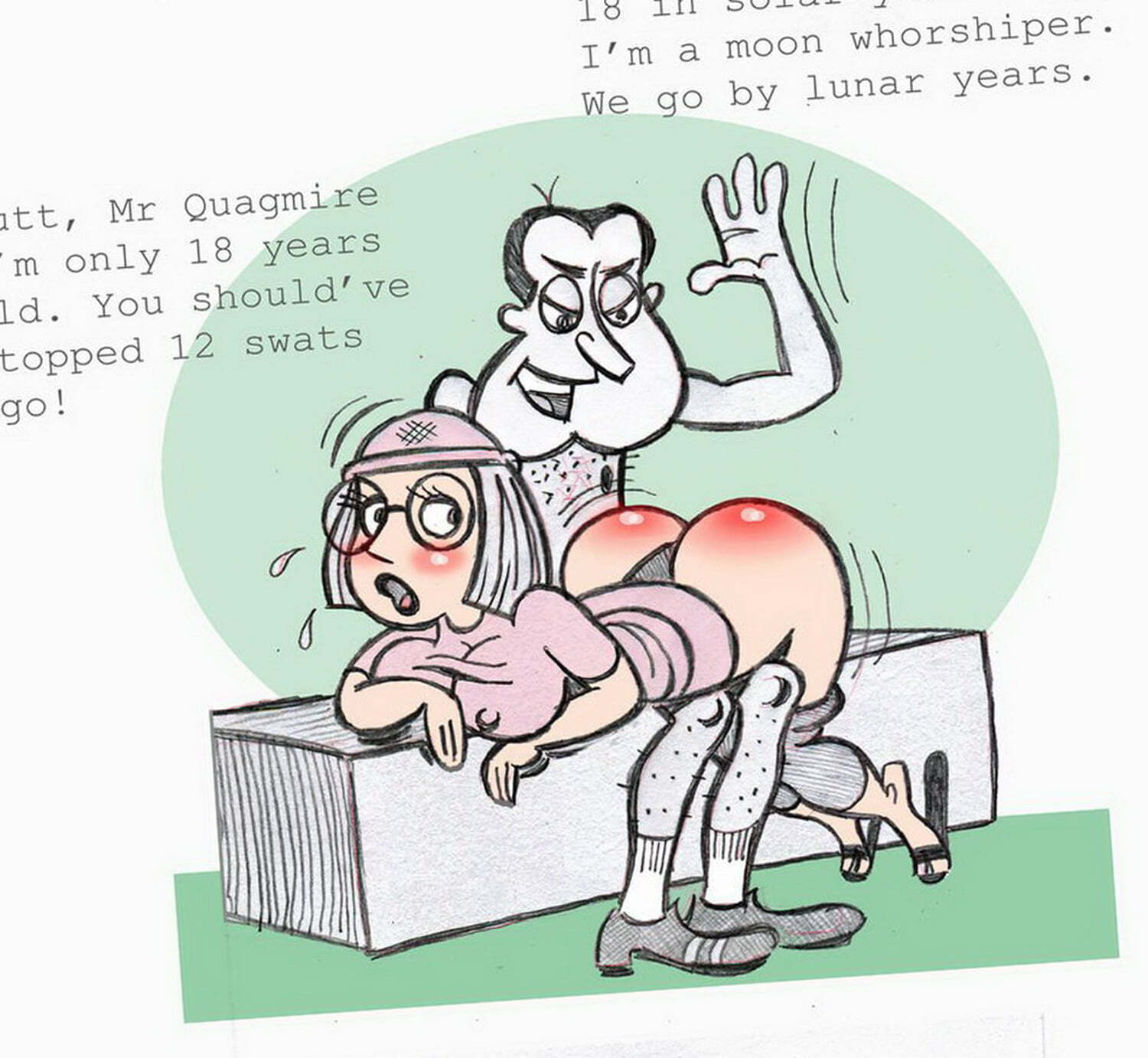 1500px x 1382px - Glenn Quagmire Spanking > Your Cartoon Porn