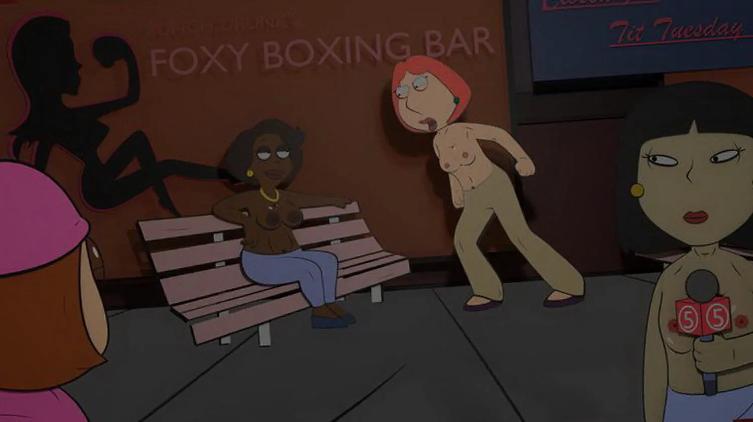 Tricia Takanawa Dark Skinned Female Tits Topless Nipples Female Only