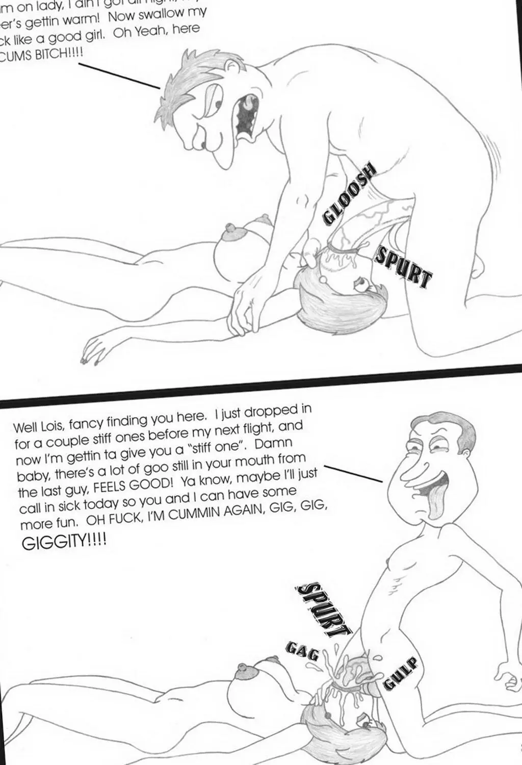 Glenn Quagmire Milf Oral Nipples Cum In Mouth