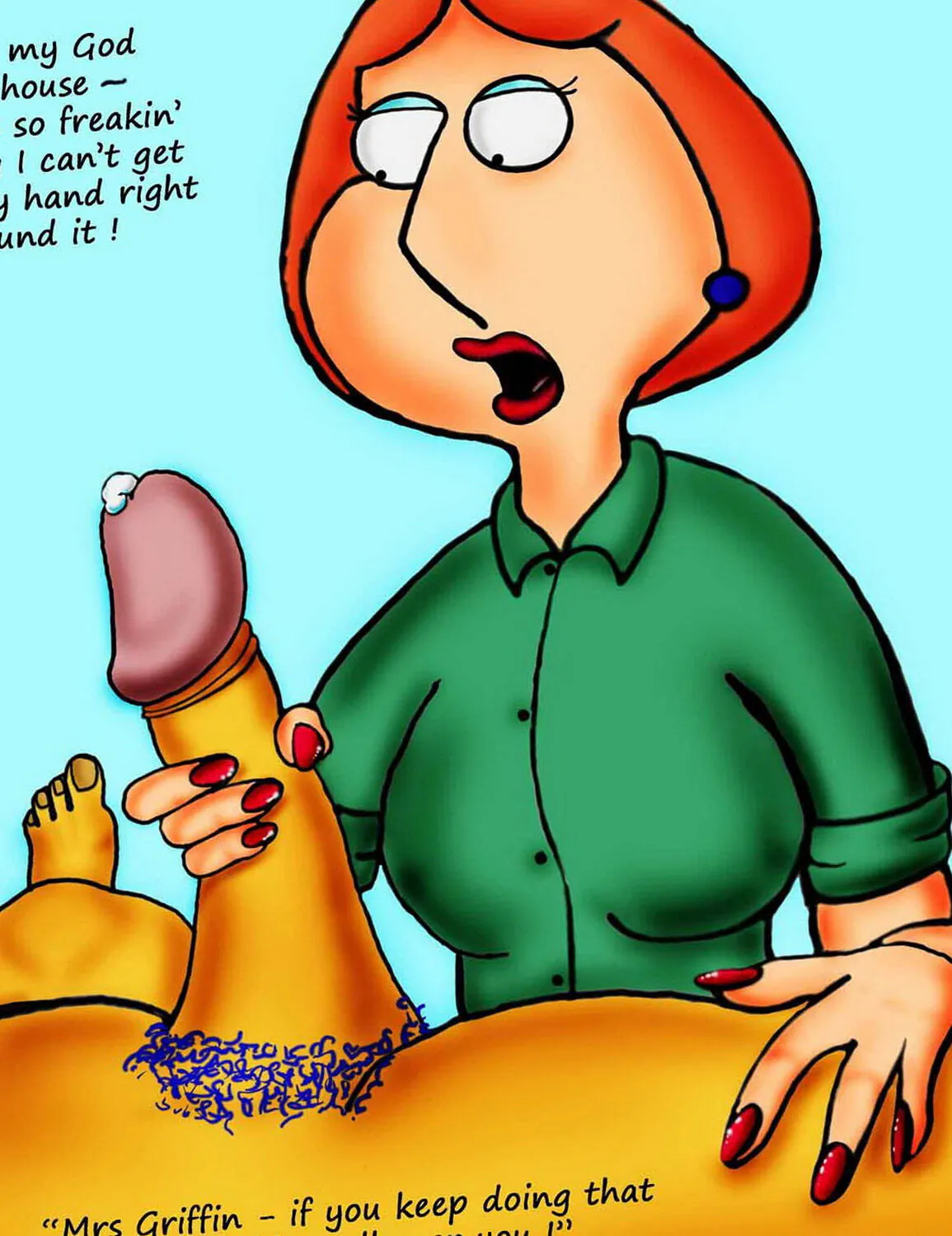 Milhouse Van Houten Handjob Cum Nude Penis