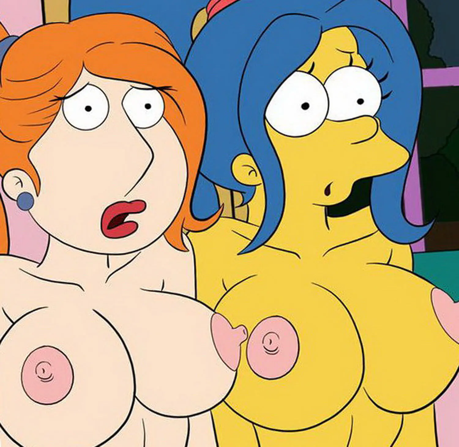 Lois Griffin Lesbian Yuri Female Only XXX