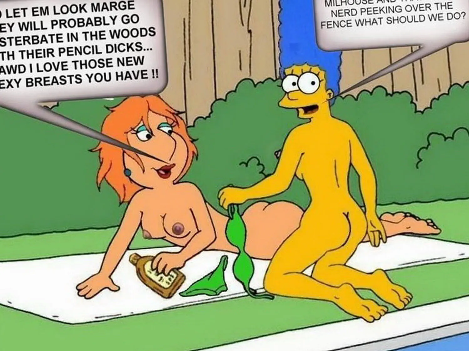 Marge Simpson Yuri Female Only