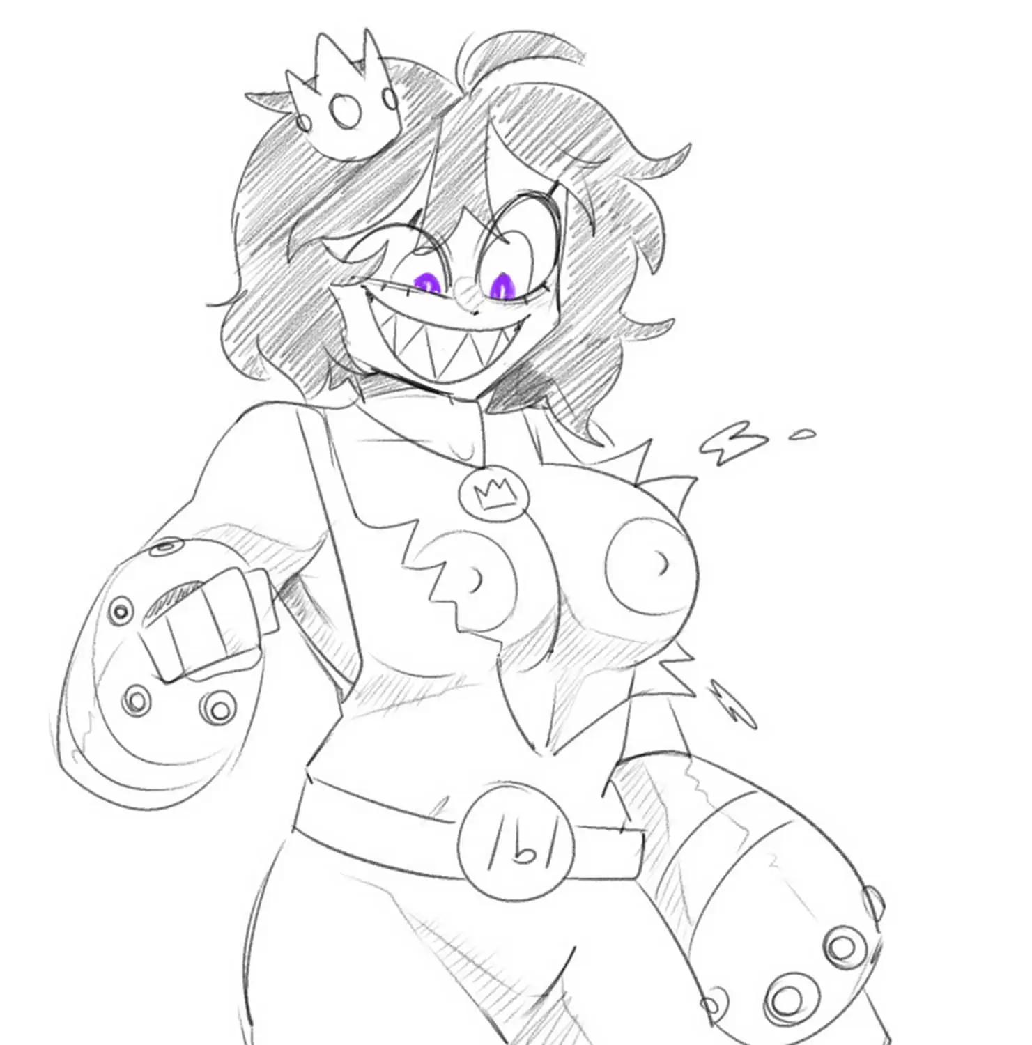 Big Breast Tits Nipples Drawing