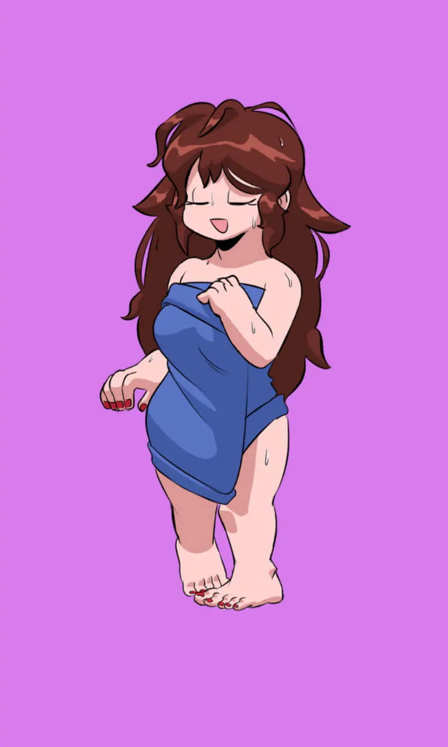 Girlfriend (FNF) Wet Feet