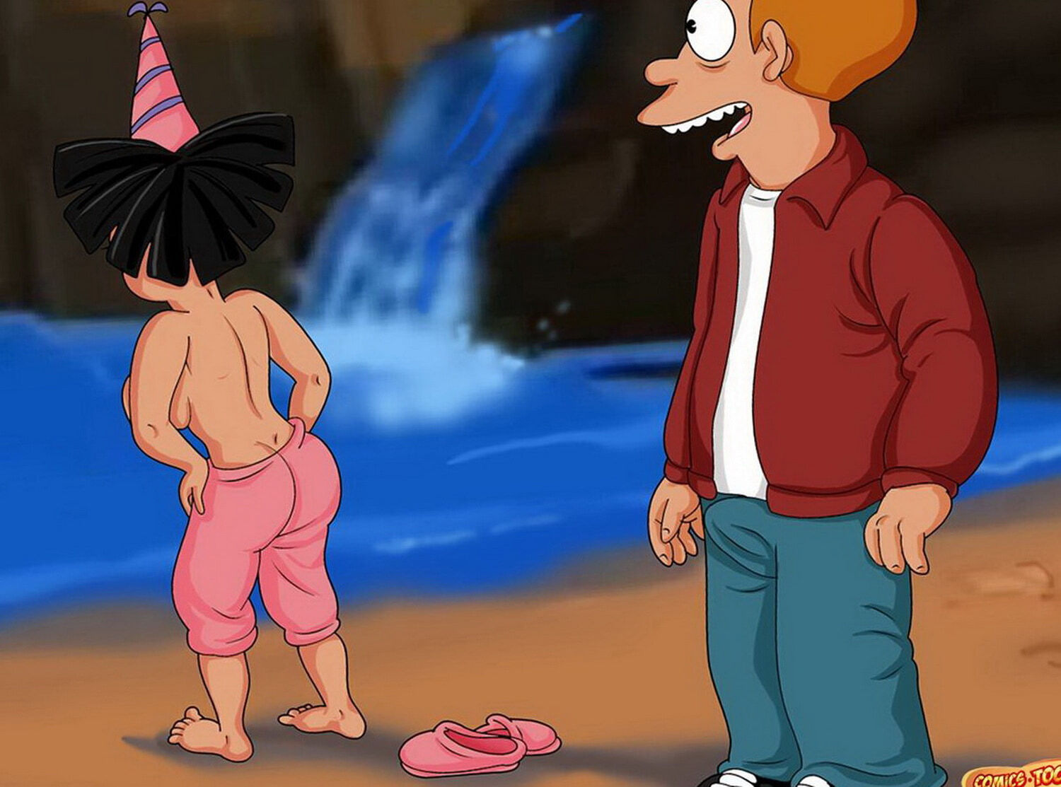 Amy Wong and Philip J Fry Hentai XXX