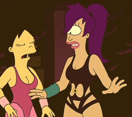 Amy Wong and Turanga Leela Female Only Luscious