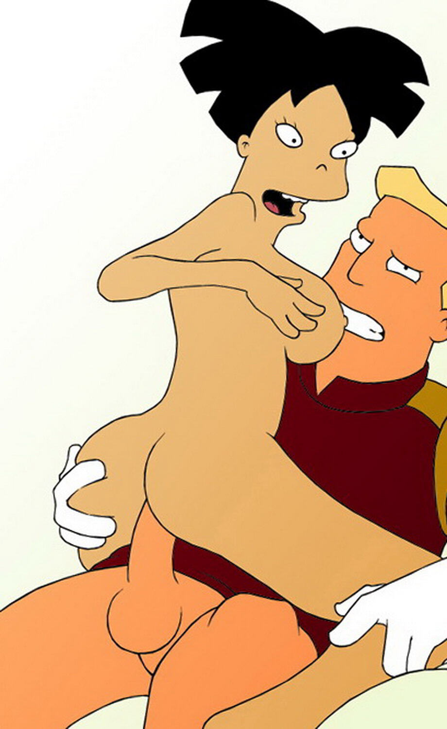 Amy Wong and Zapp Brannigan Vaginal Penetration Sex Interracial