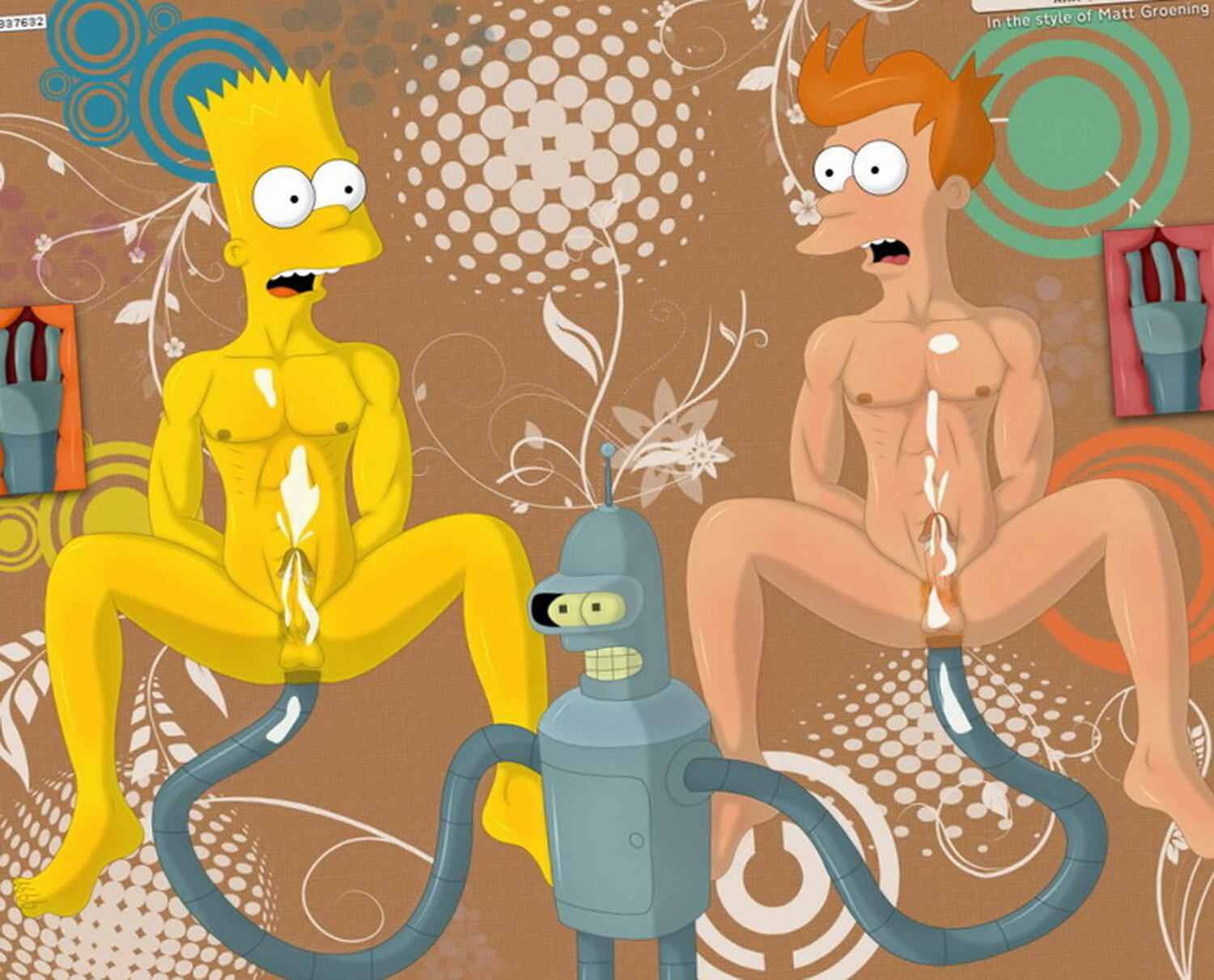 1500px x 1211px - Bart Simpson and Bender Bending Rodriguez Penis Gay Threesome > Your Cartoon  Porn
