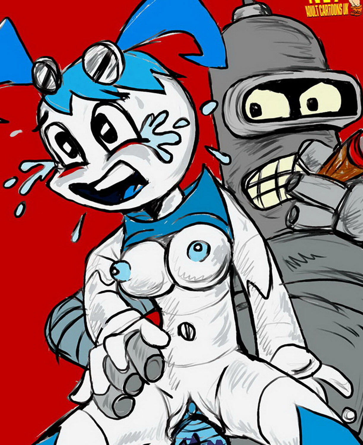 Bender Bending Rodriguez and Jenny Wakeman Tits < Your Cartoon Porn