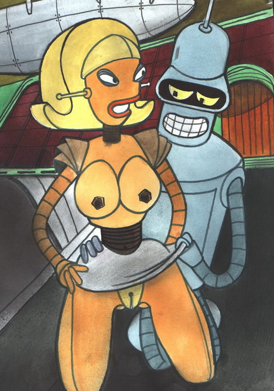 Bender Bending Rodriguez Tits