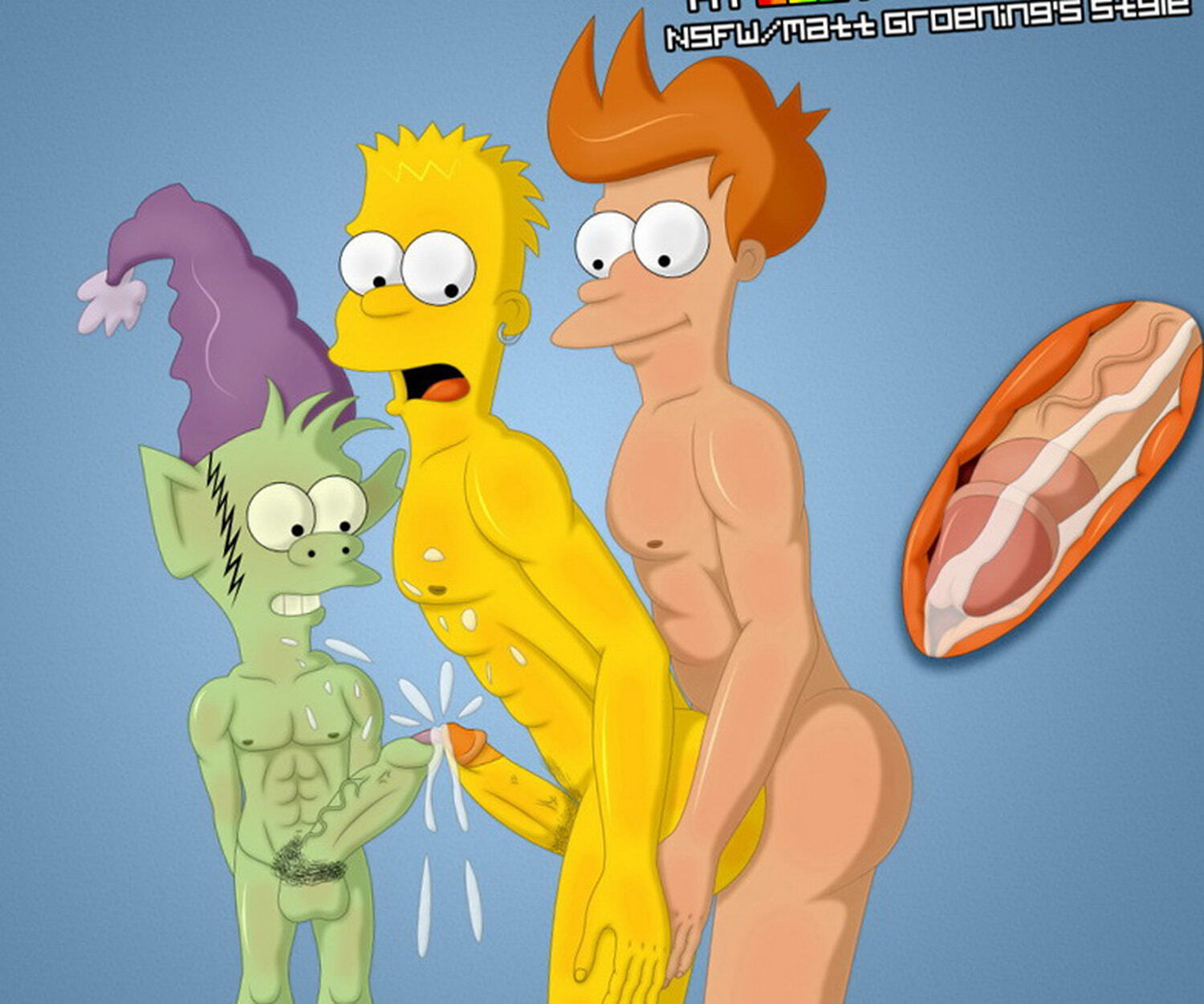 Futurama Cumshot - Bender Futurama Gay Porn | Gay Fetish XXX