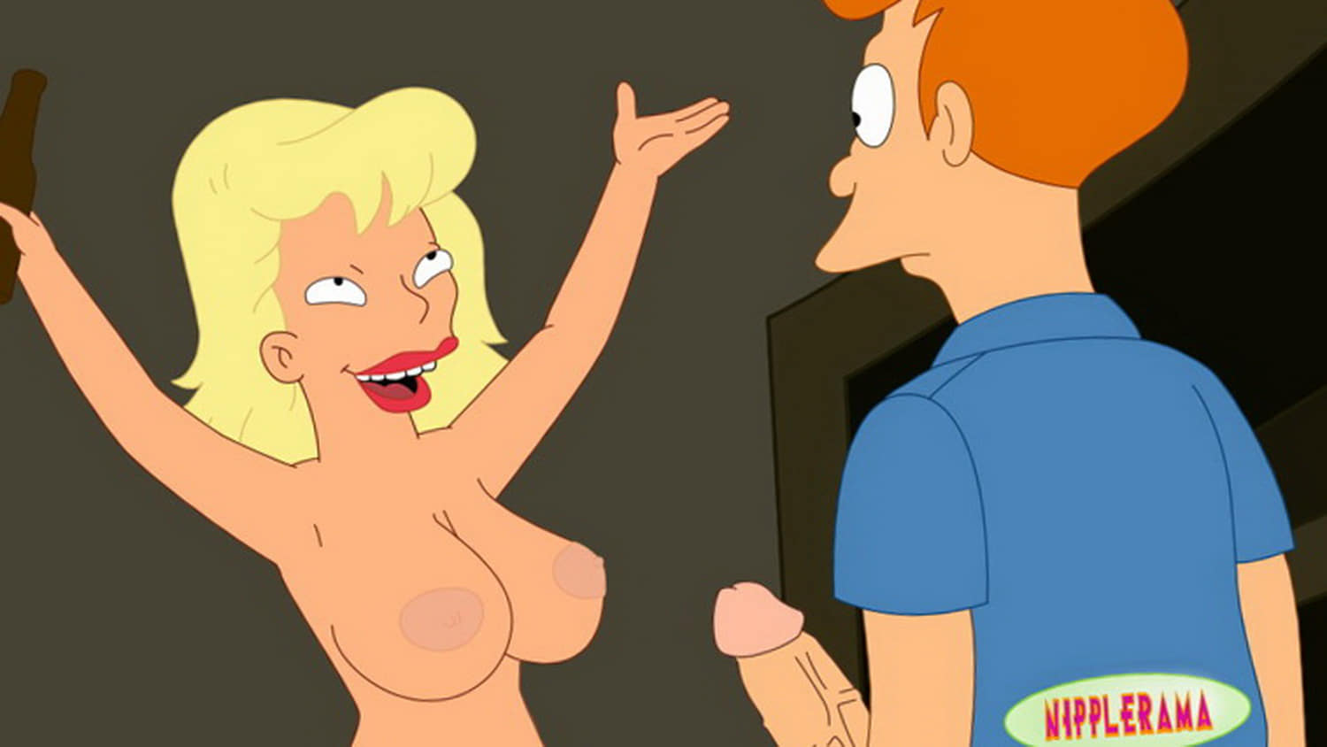 Philip J Fry and Dr. Lauren Cahill Hentai XXX