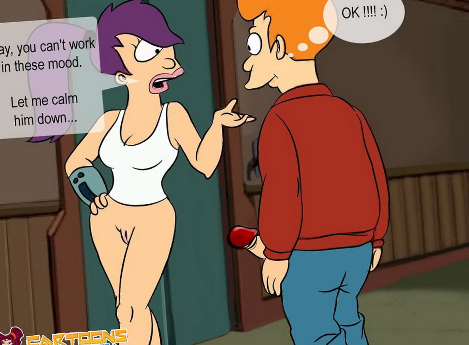 Philip J Fry and Turanga Leela Hentai XXX XXX Luscious