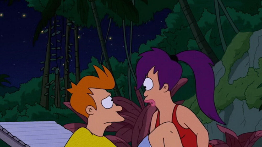 Philip J Fry And Turanga Leela Naked Exposed Breasts Pussy Your