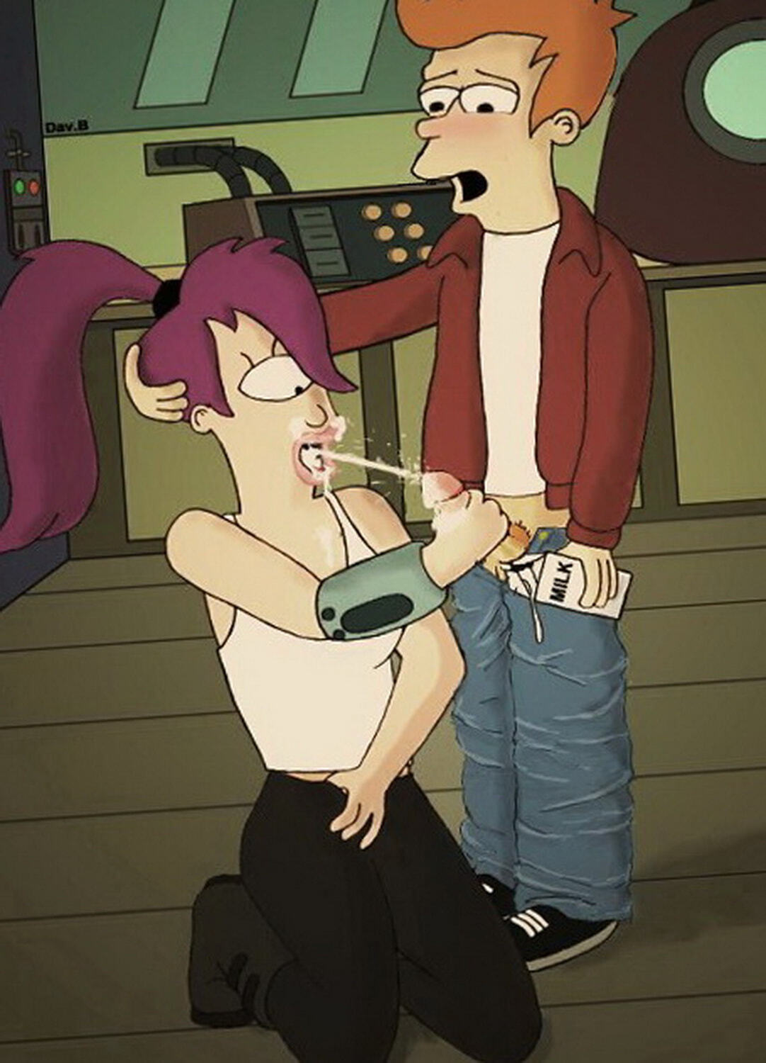 Philip J Fry and Turanga Leela Sex Pubic Hair