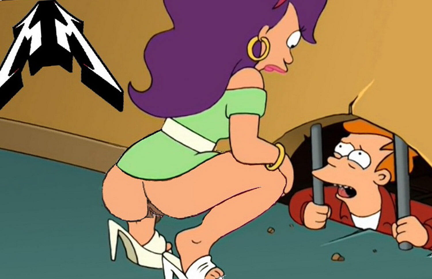 Philip J Fry and Turanga Leela XXX Hentai Adult