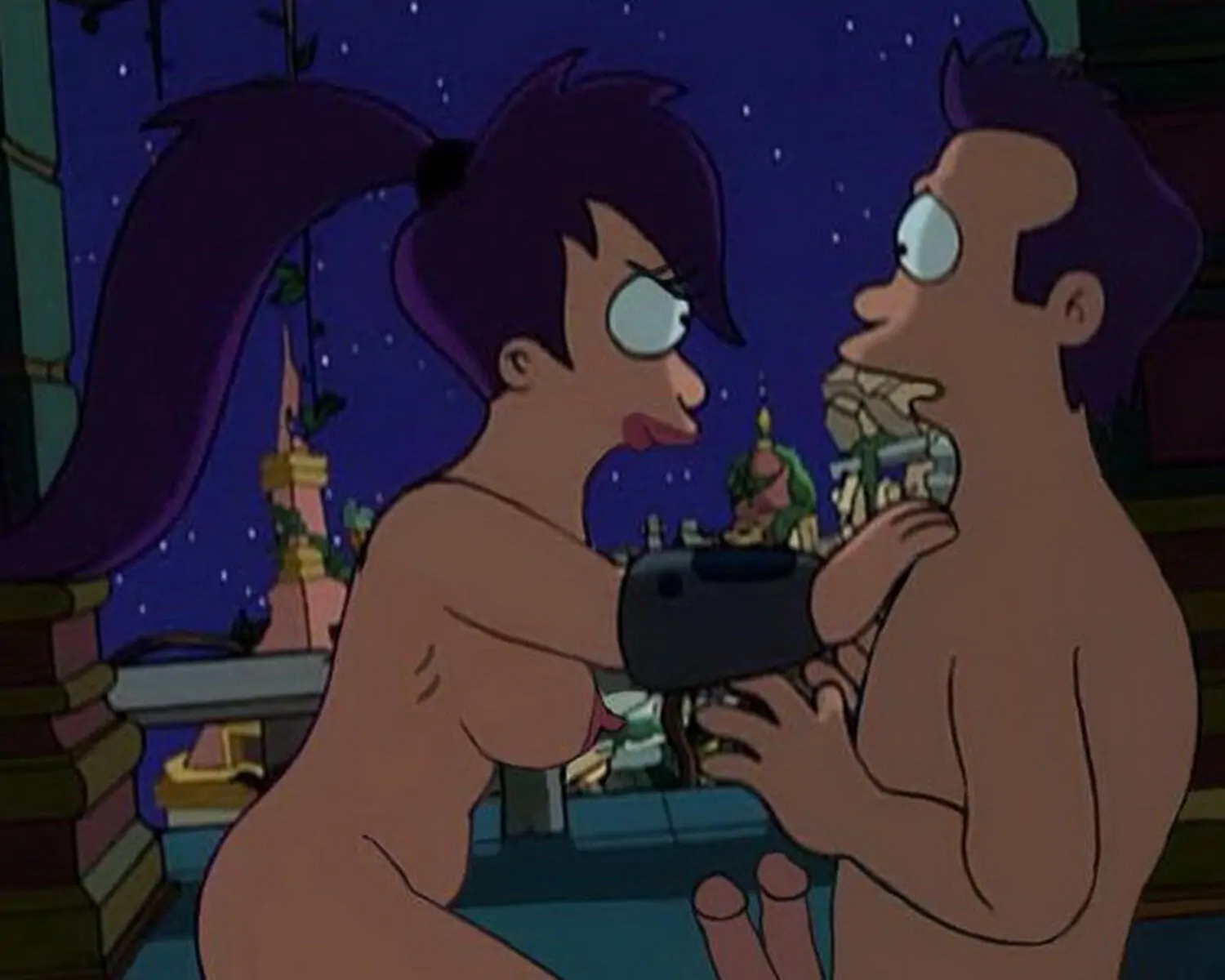 Turanga Leela and Alkazar Hentai XXX