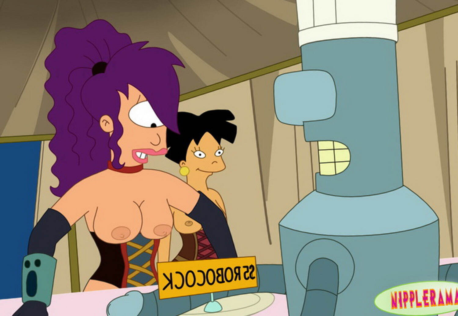 Turanga Leela and Amy Wong Tits