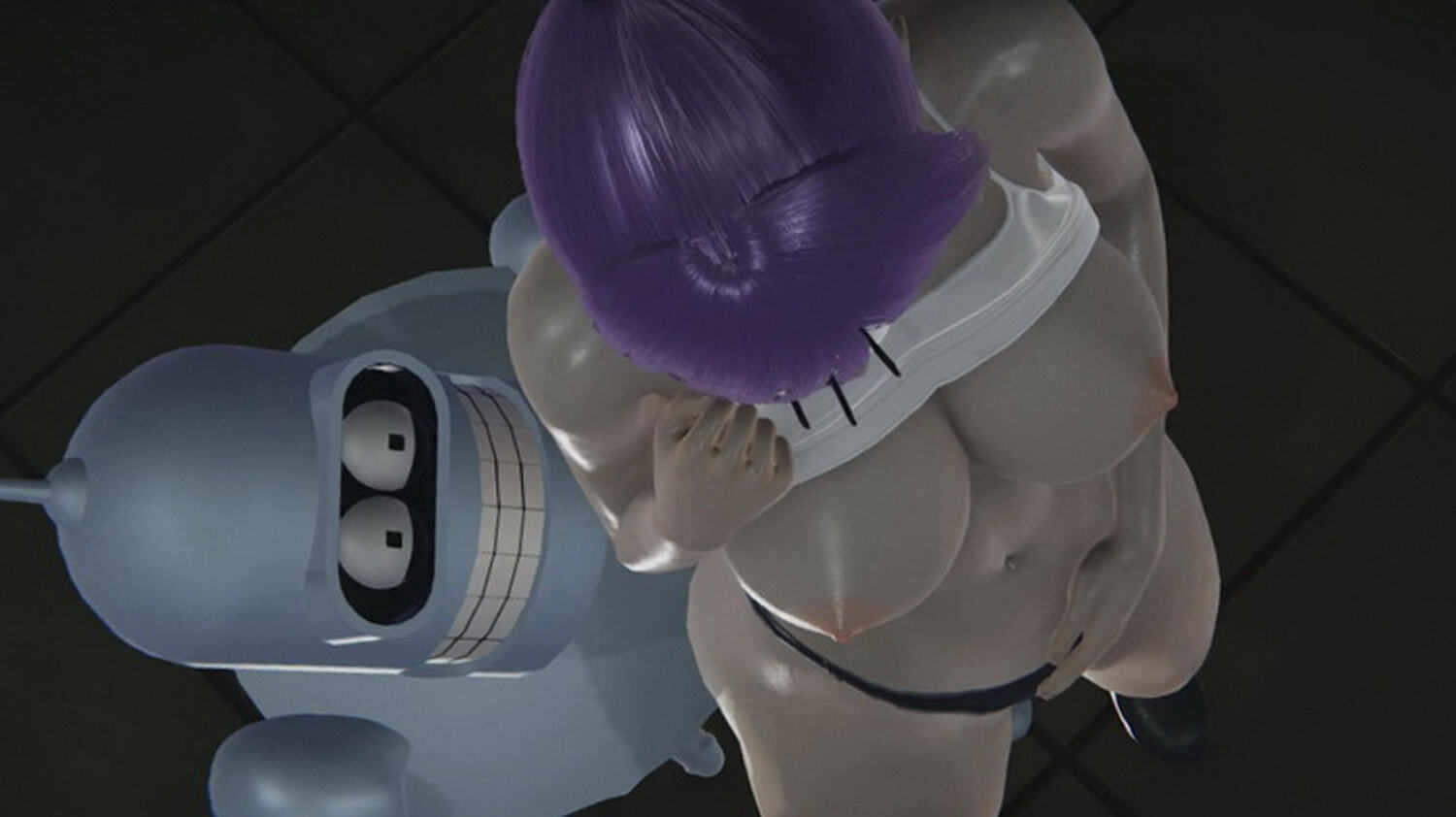 Turanga Leela and Bender Bending Rodriguez Big Breast Tits