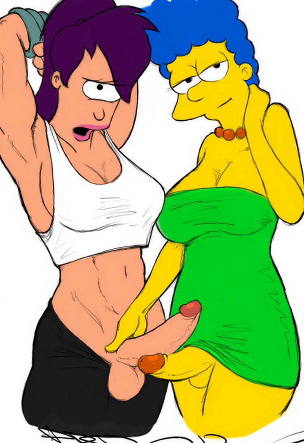 Turanga Leela Muscular Futanari