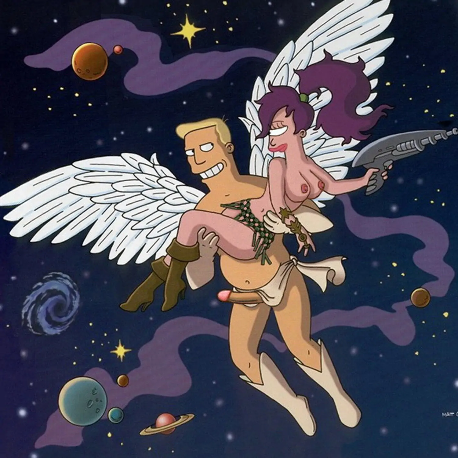 Zapp Brannigan and Turanga Leela Hentai XXX Popular