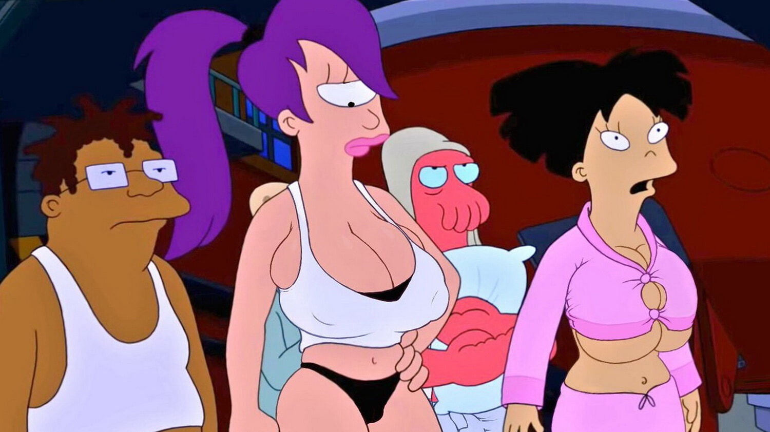 Zoidberg and Turanga Leela Nipples Big Breast