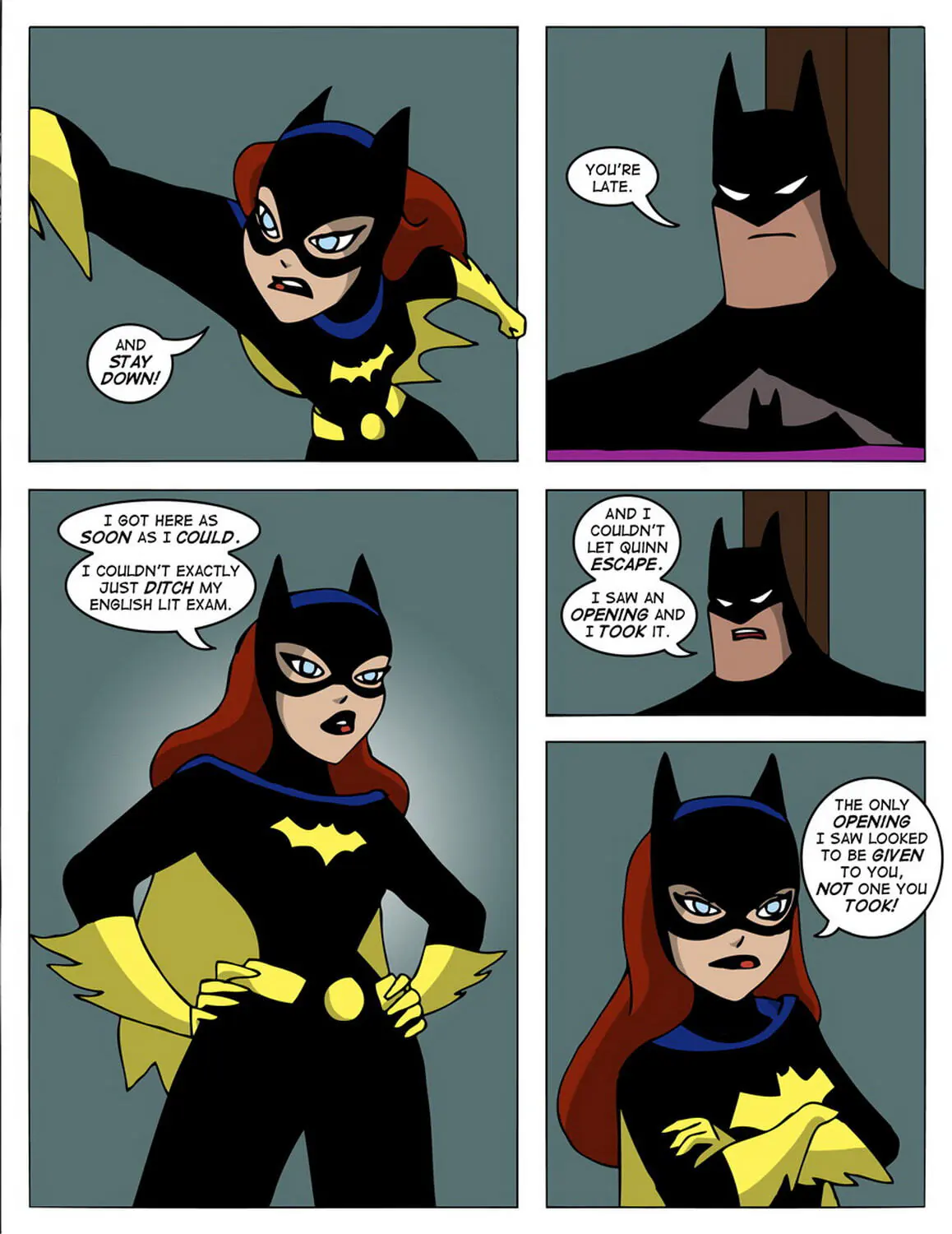 Barbara Gordon and Batman Hentai XXX
