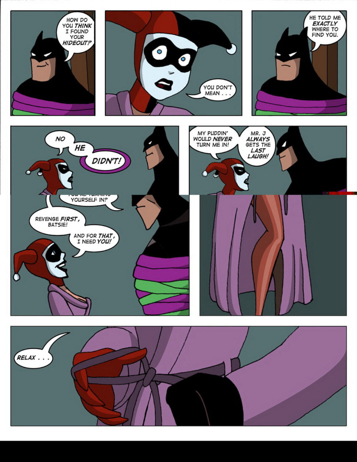 Batman and Barbara Gordon Hentai XXX > Your Cartoon Porn