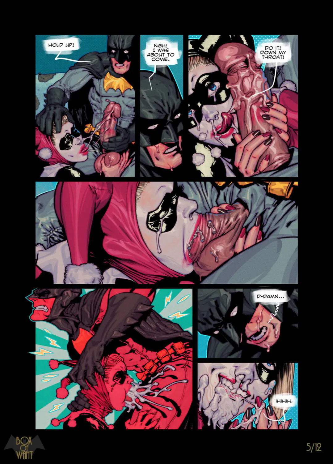 Harley Quinn Blowjob