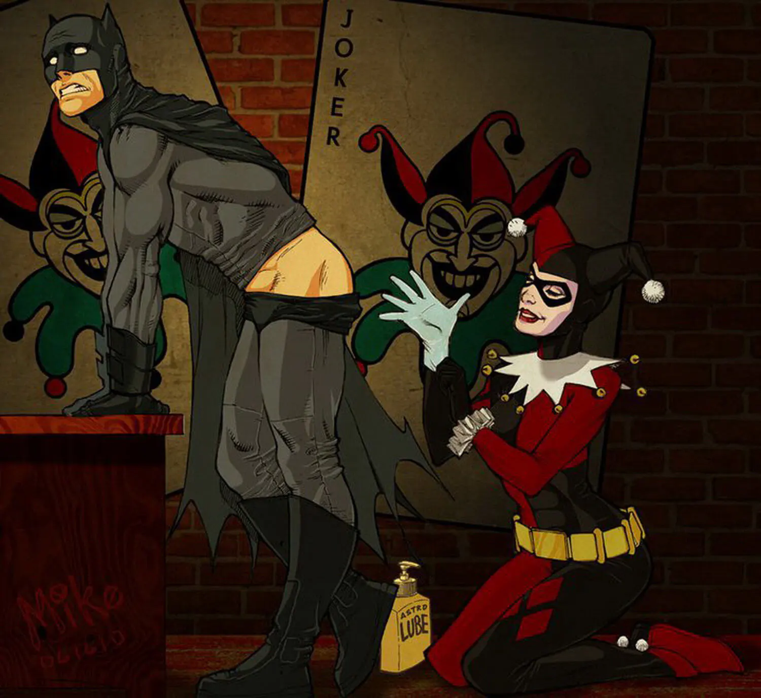 Batman and Harley Quinn Femdom Hottest