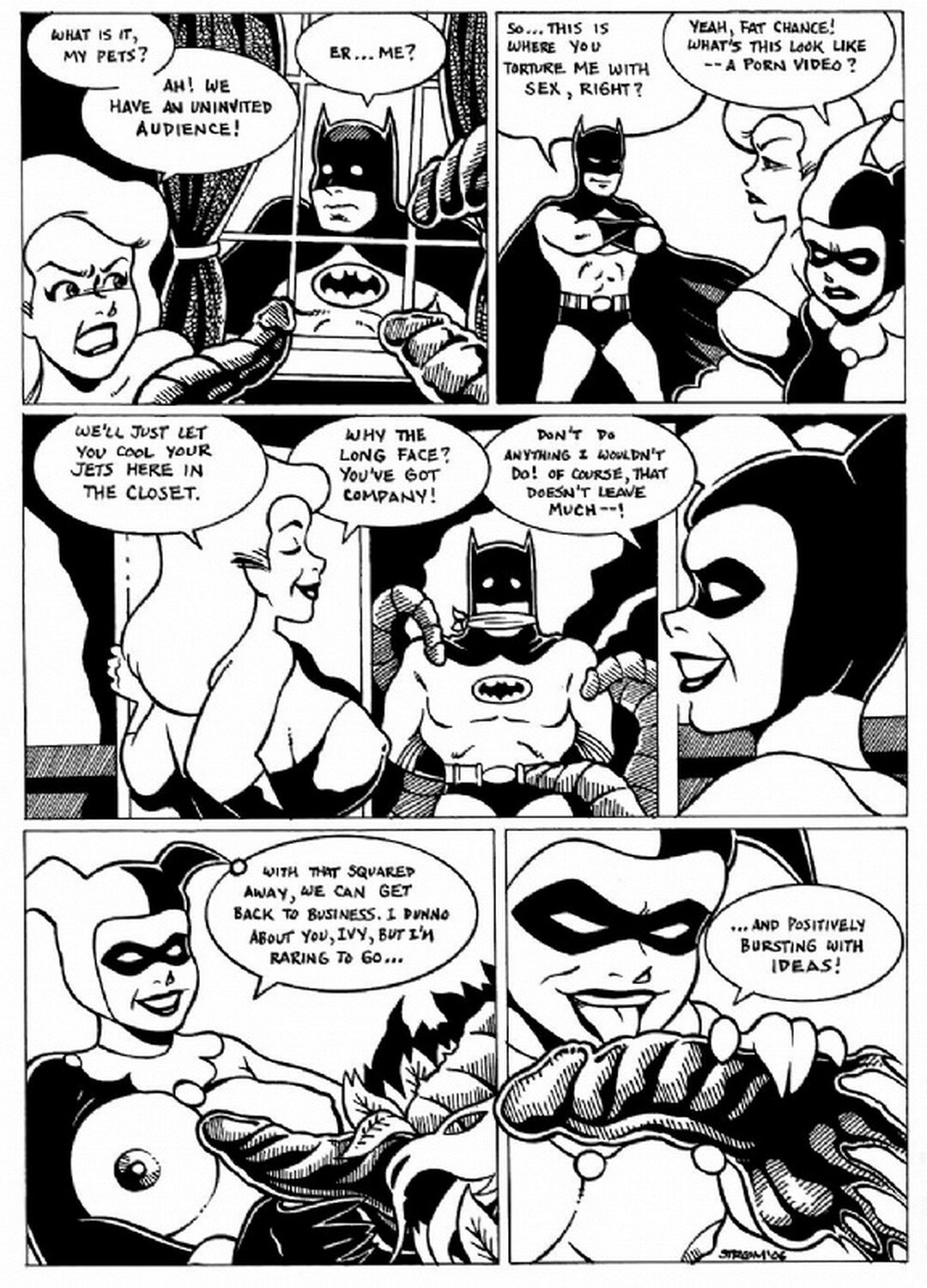 Batman and Harley Quinn Hentai XXX Reddit Sweet