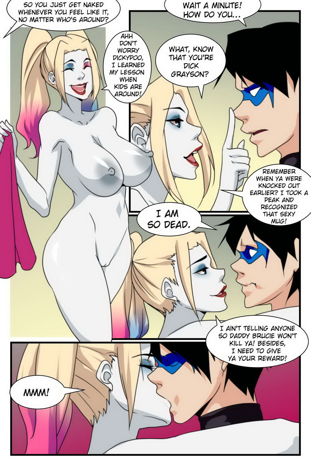 Harley quinn animated naked