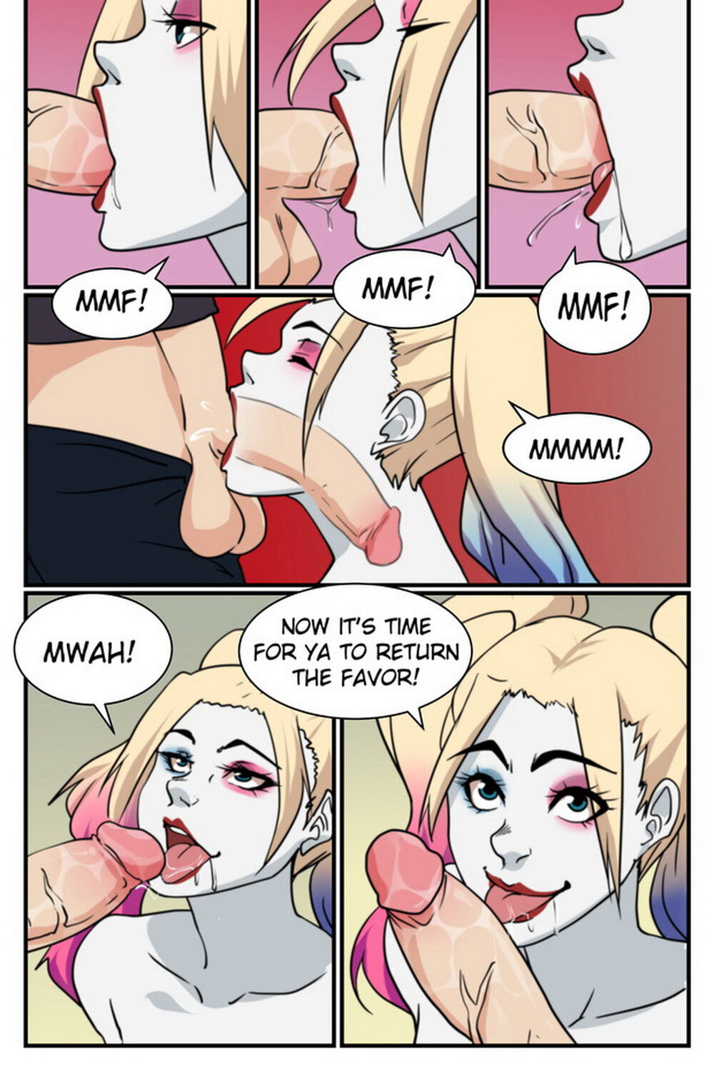 Harley Quinn Deepthroat