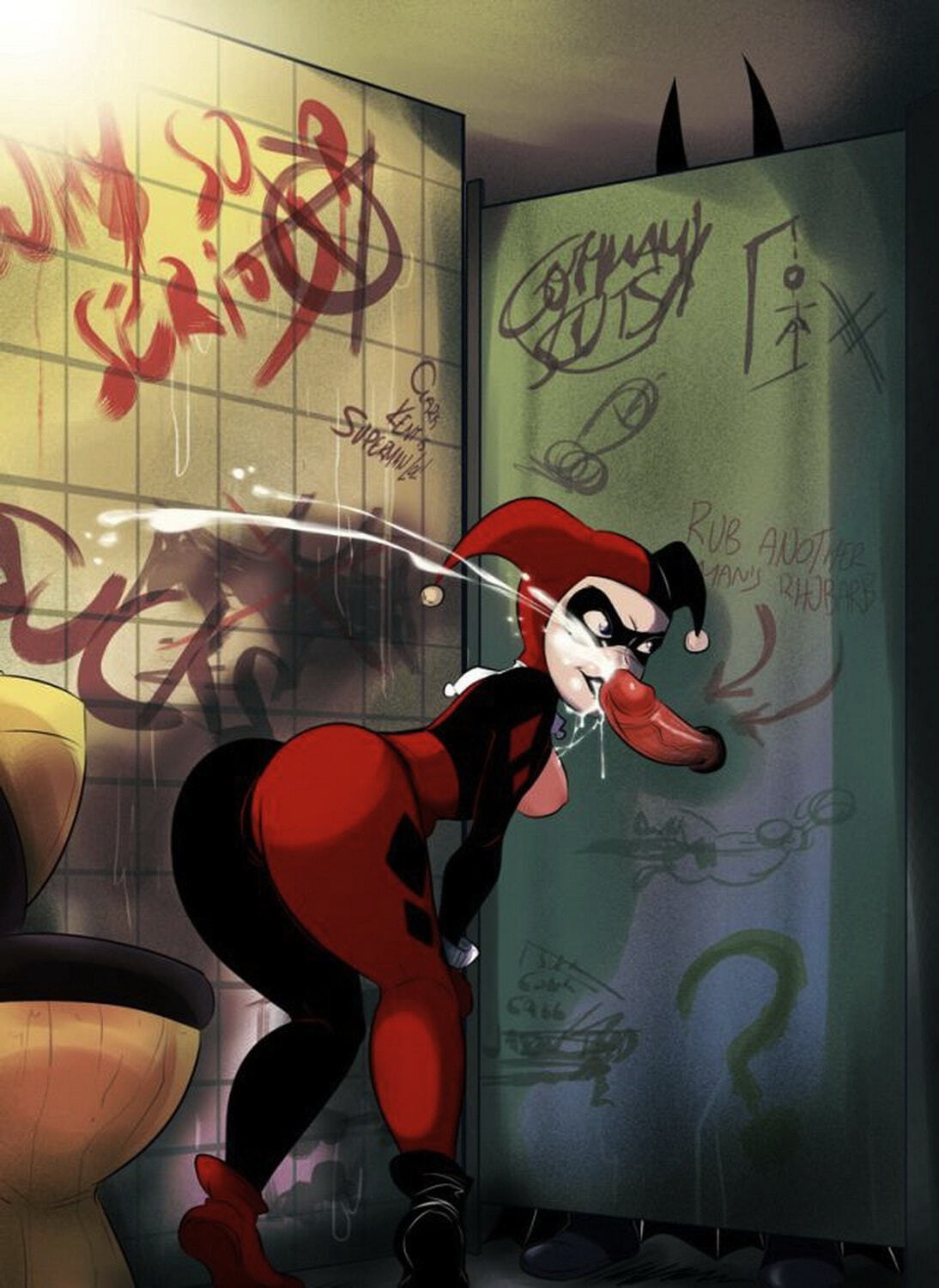 Harley Quinn Glory Hole