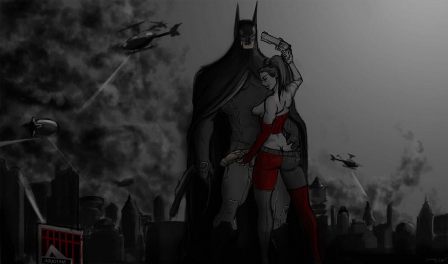 Harley Quinn and Batman XXX Hentai Fanfic.