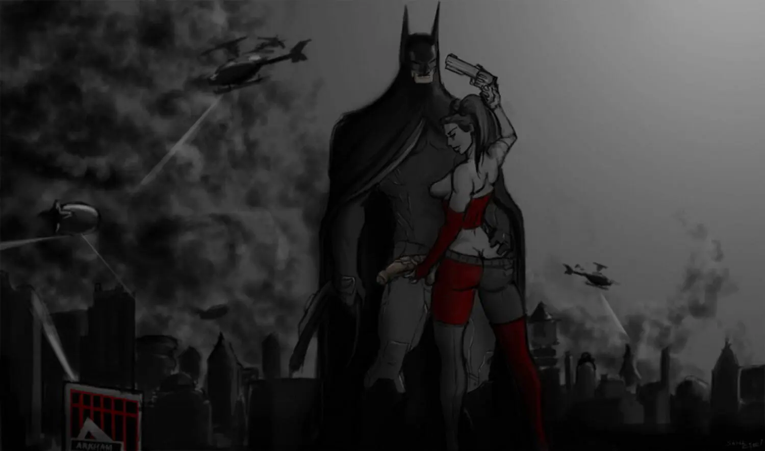 Harley Quinn and Batman XXX Hentai Fanfic