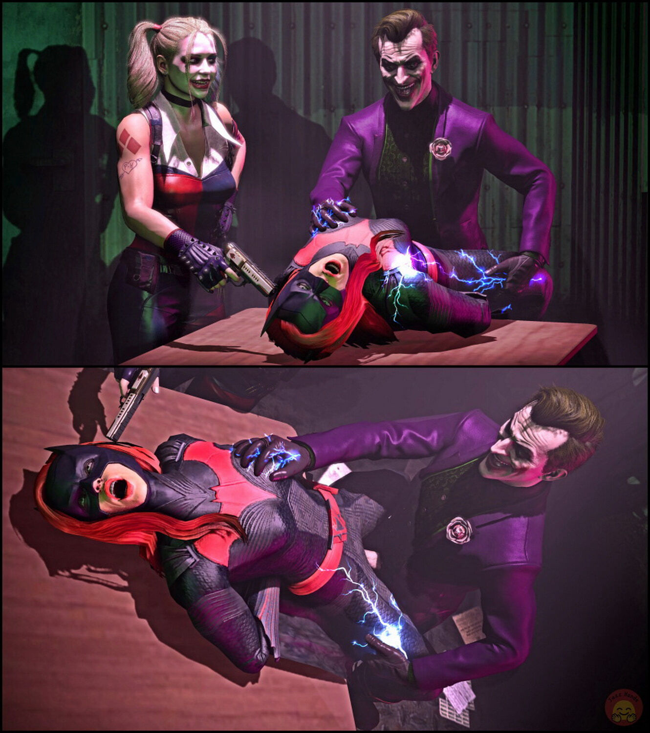 Harley Quinn and Batwoman Torture > Your Cartoon Porn