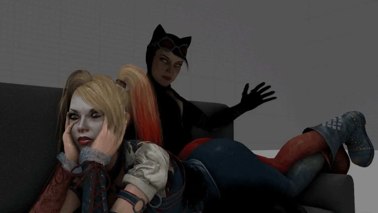 Catwoman Spanking