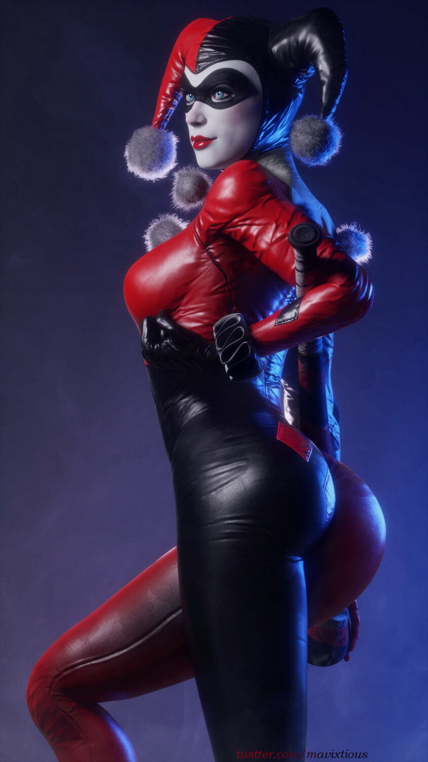 Harley Quinn and Harleen Quinzel Female Only Tits