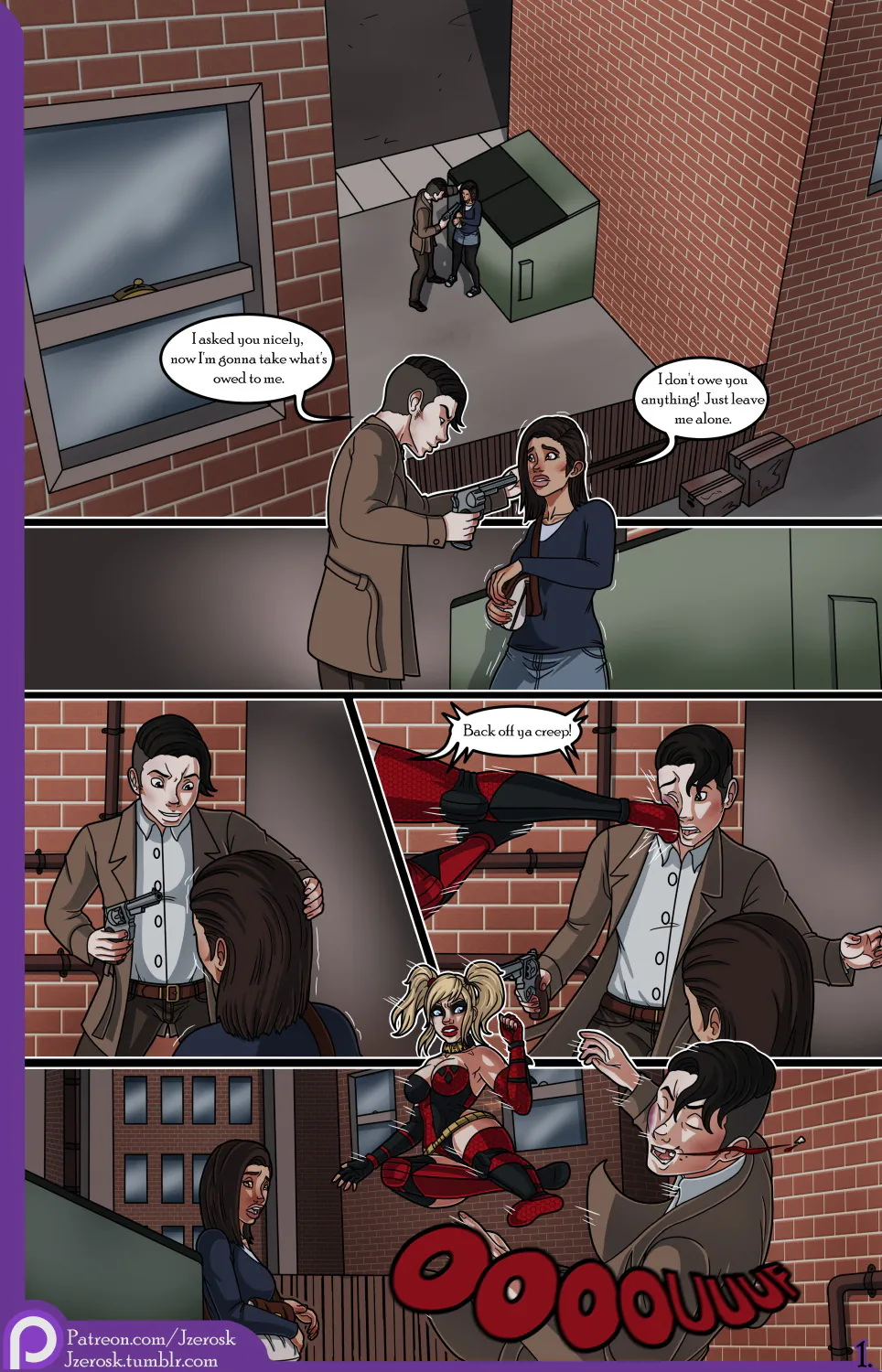 Harley Quinn and Harleen Quinzel Hentai XXX Free