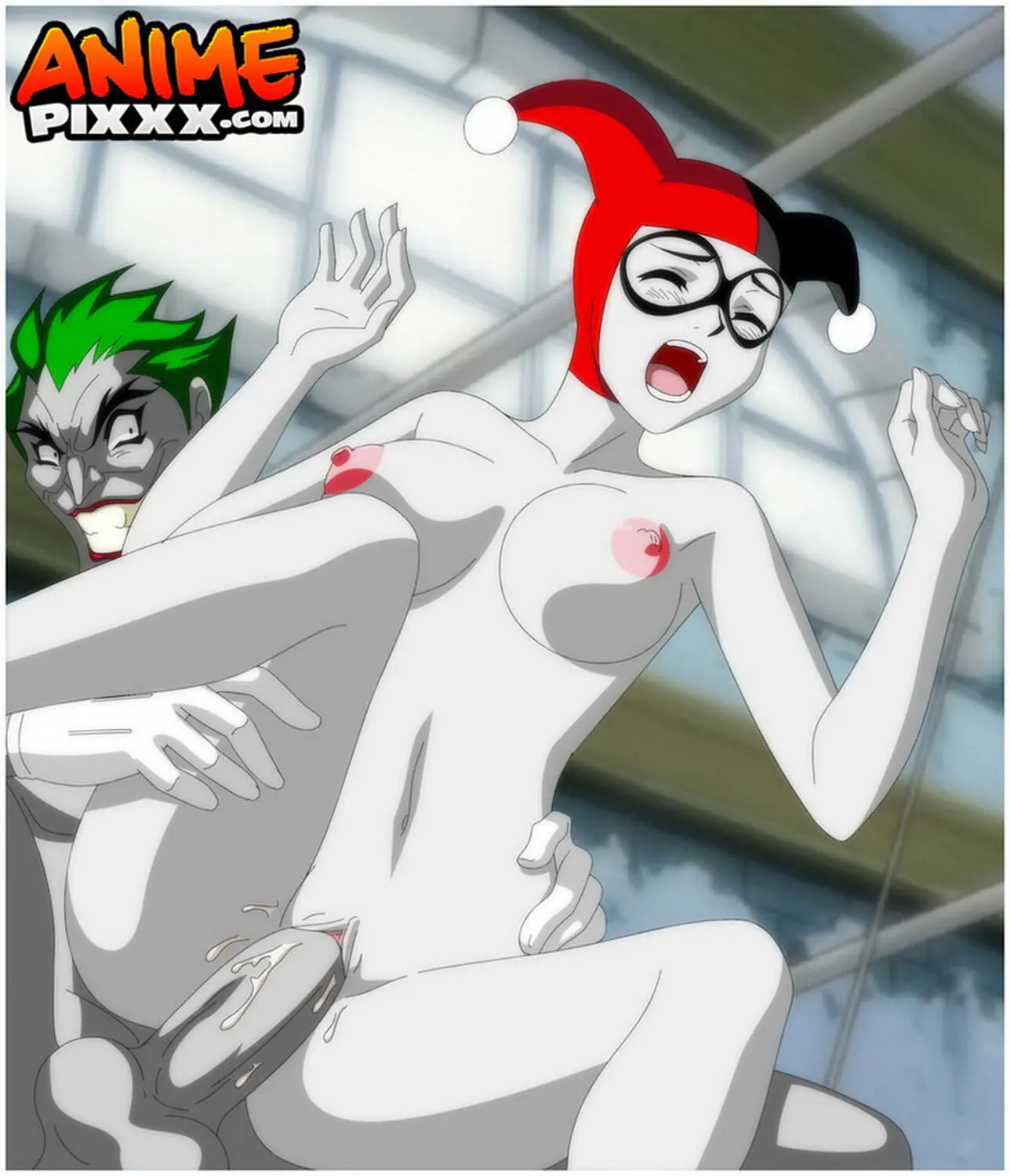 Harley Quinn Sex Legs Topless Pussy Nipples Tits Penis